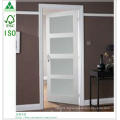 4 Lite Glass White Woodden Door